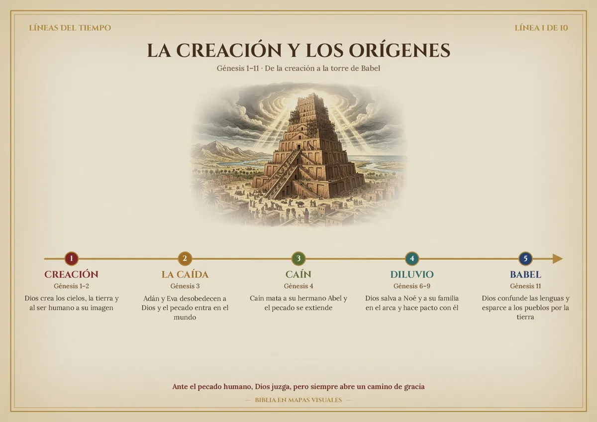 Línea del tiempo bíblica